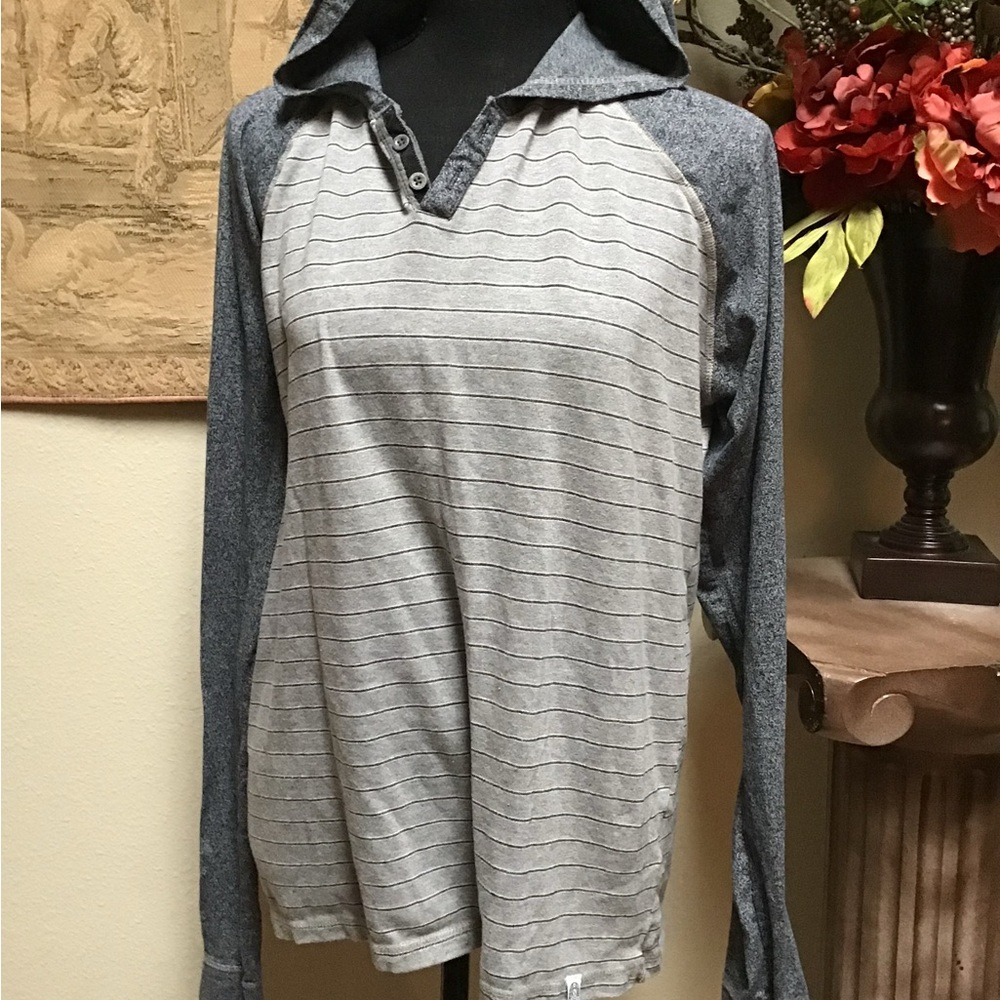 Paper Denim & Cloth Charcoal Button-Up